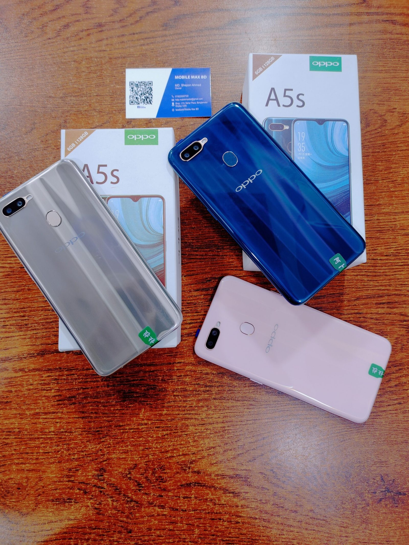 Oppo A5s…..6/128 gb